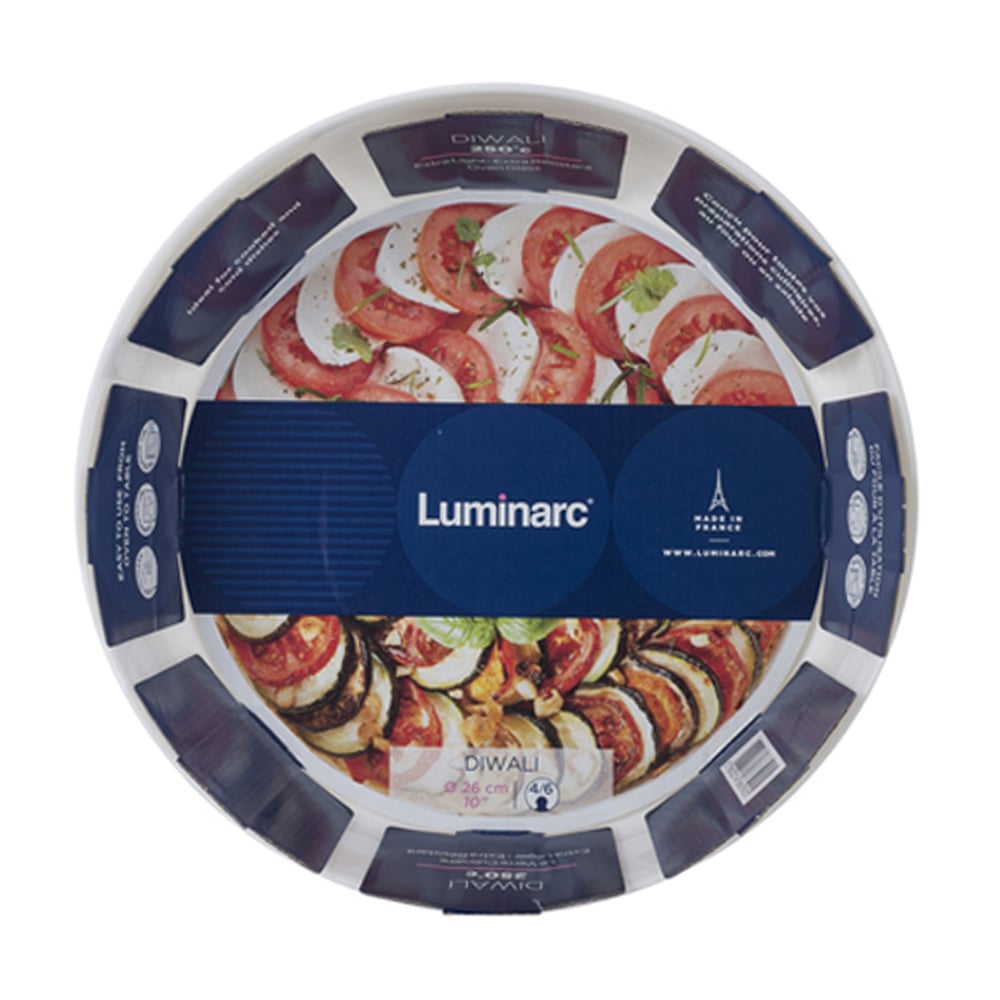 Форма для запікання Luminarc Diwali кругла, 26 см, 2.8 л (N6416)